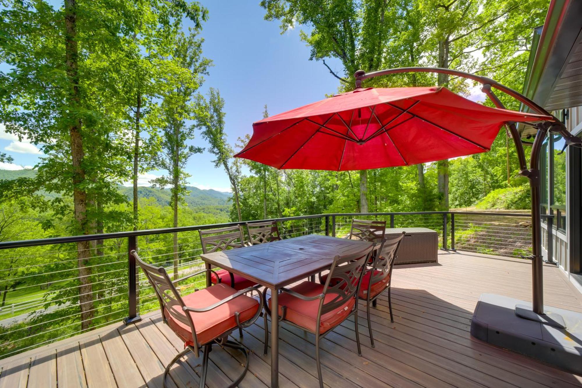 Remote Smoky Mtn Escape With Views And Trail Access! Villa Cullowhee Buitenkant foto