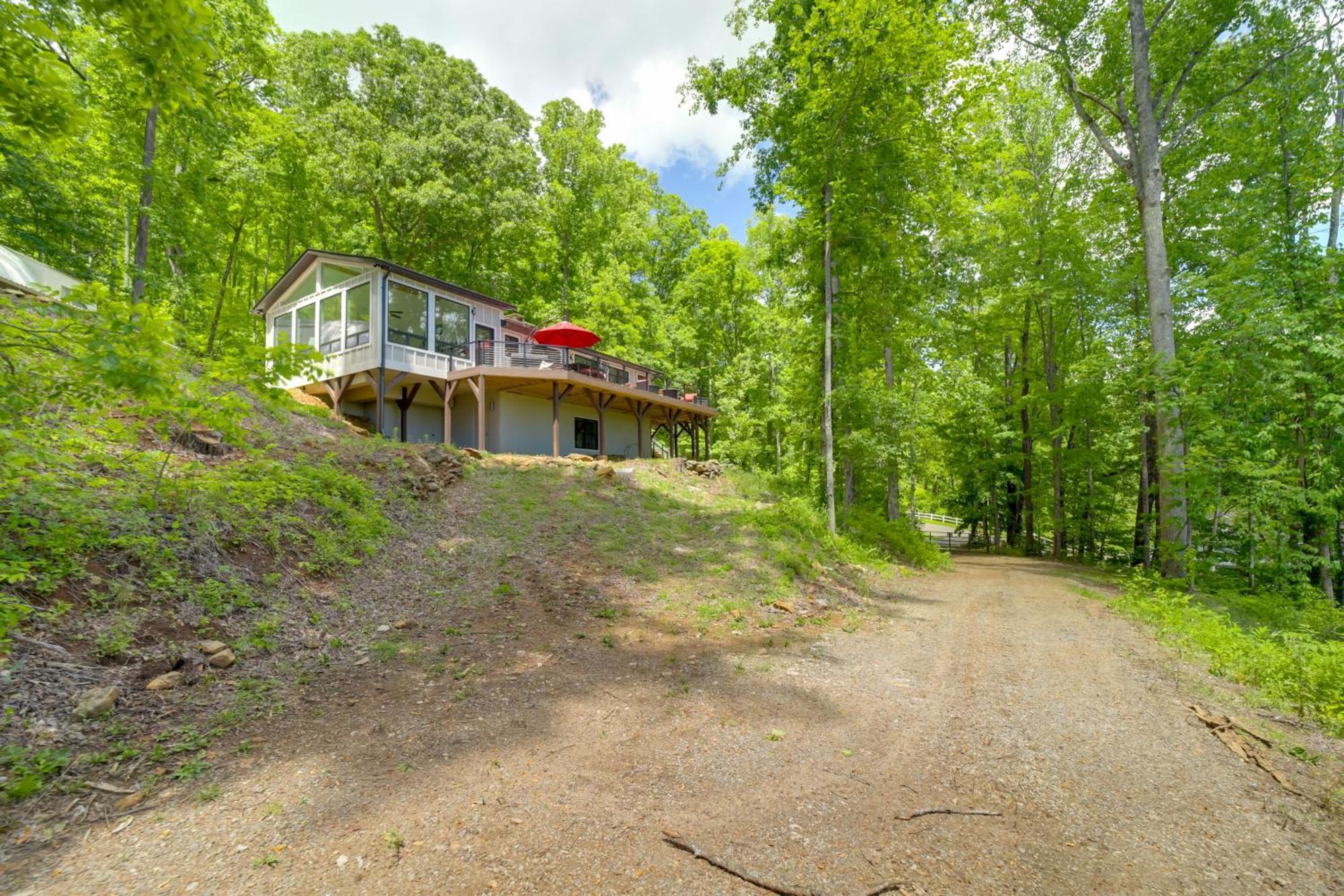 Remote Smoky Mtn Escape With Views And Trail Access! Villa Cullowhee Buitenkant foto